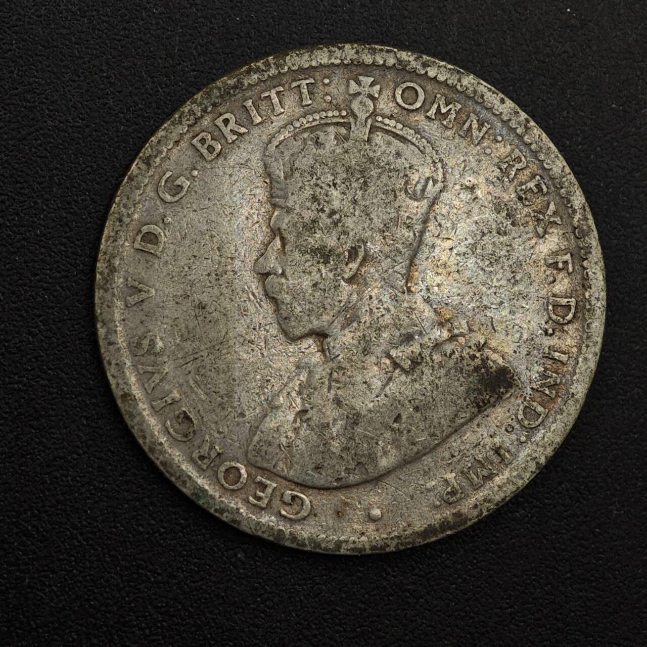 【淘币小摊】实时拍第八百八十一拍   小银币散币场    每周一统一发货 澳大利亚1912年乔治五世一先令银币