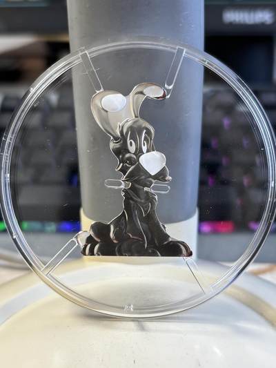 第195期拍卖 - 法国2022年《高卢勇士》系列宠物狗异形纪念银币，999银，22.2克，发行3000枚