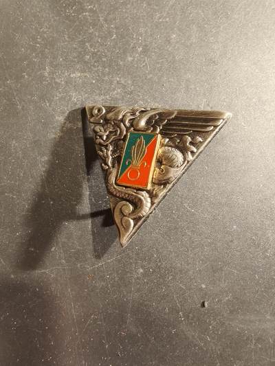 老王徽章第188期 - 法国外籍兵团第2外籍伞兵团证章