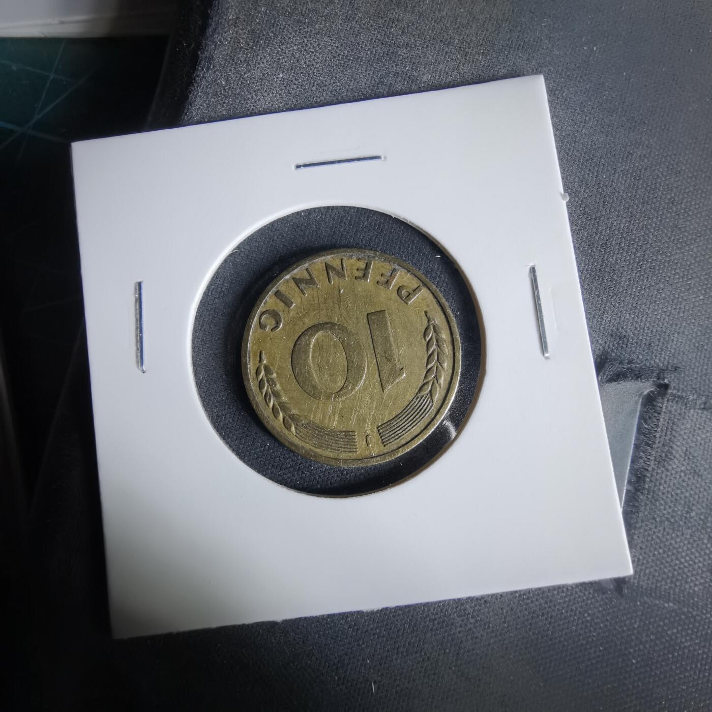 沼泽如烟--第1033场 德国1949年10芬尼