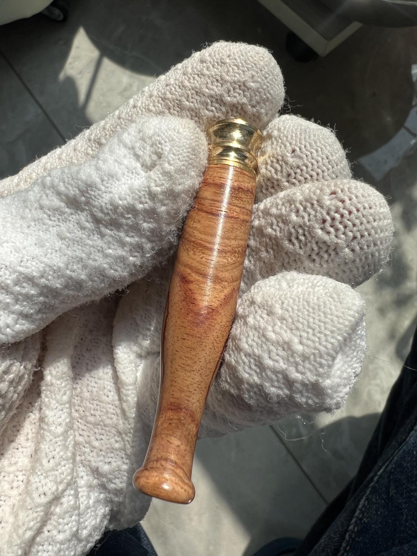 零元拍：海南黄花梨烟嘴