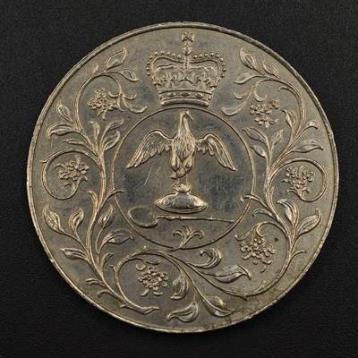 【淘币小摊】实时拍第八百八十一拍   小银币散币场    每周一统一发货 - 英国1977年女王登基银禧克朗纪念币