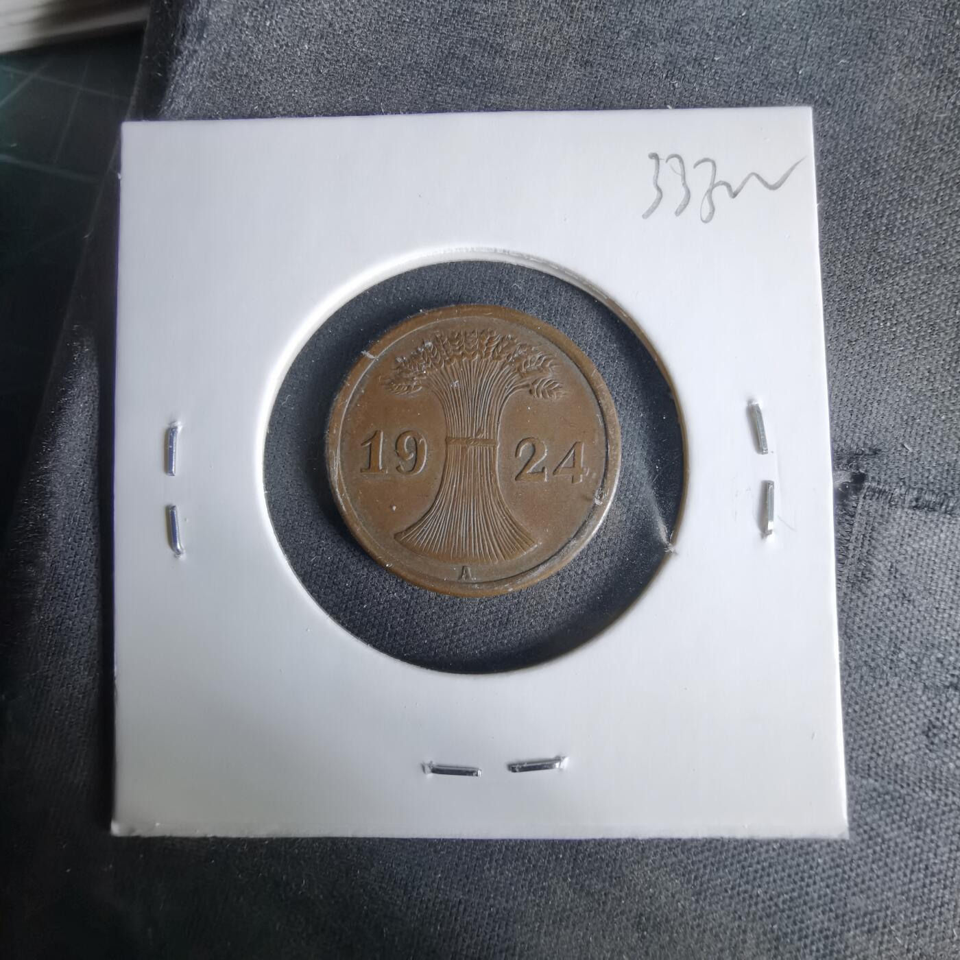 沼泽如烟--第1033场 德国1924年2芬尼