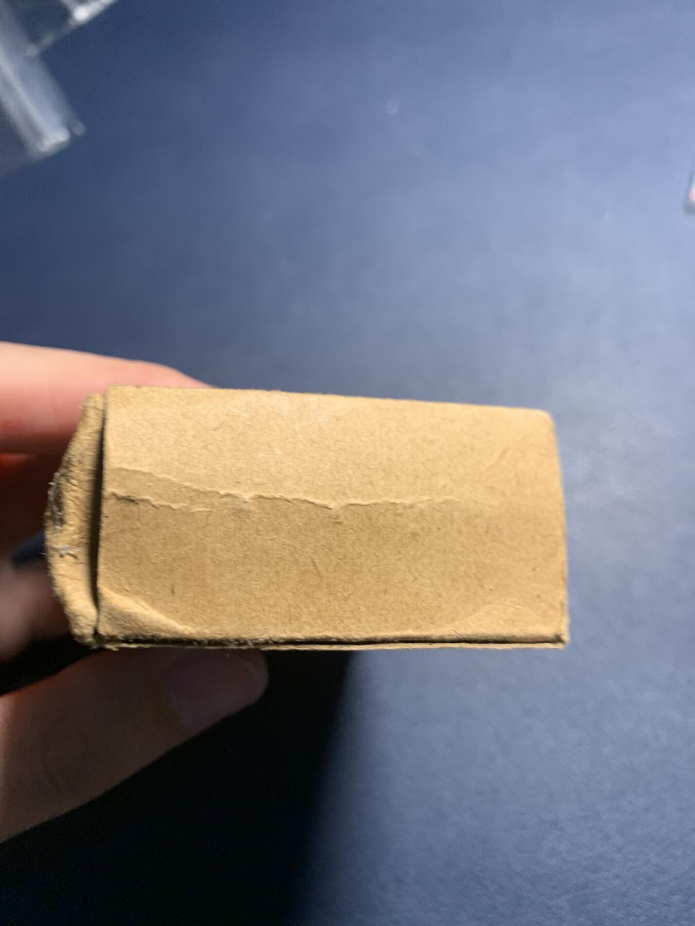 欢度清明，直接出价就行，这场不读秒到点直接结拍。 得3毛瑟smk装自蛋纸盒，仅仅纸盒，保存完整，标签还在，内部打1939标识，1941年生产