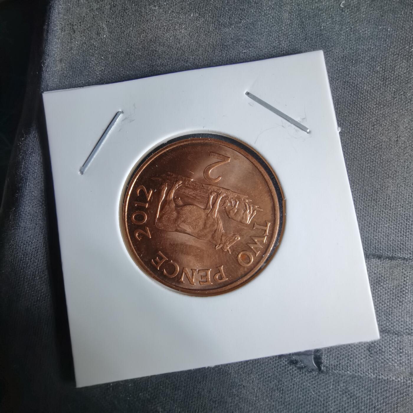 沼泽如烟--第1029场 根西2012年2便士