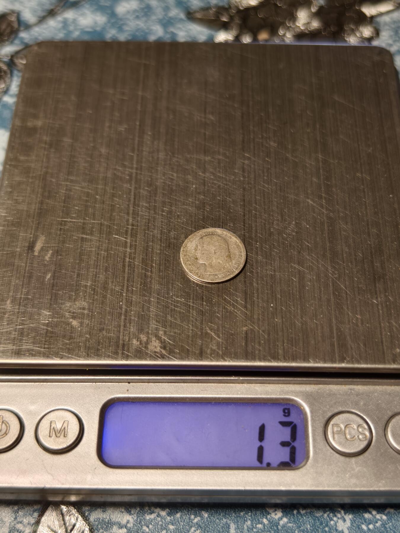 抚柳草堂-第十八期章牌钱币  奖章勋章限时免佣 满百包邮 放漏专场 1897荷兰威廉敏娜女王 萝莉头10分银币  流通品相