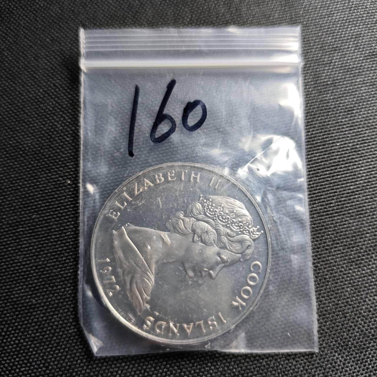 KK钱币收藏小铺   套币专场 2月预留时间 周末发货  1972年库克1元生殖图腾