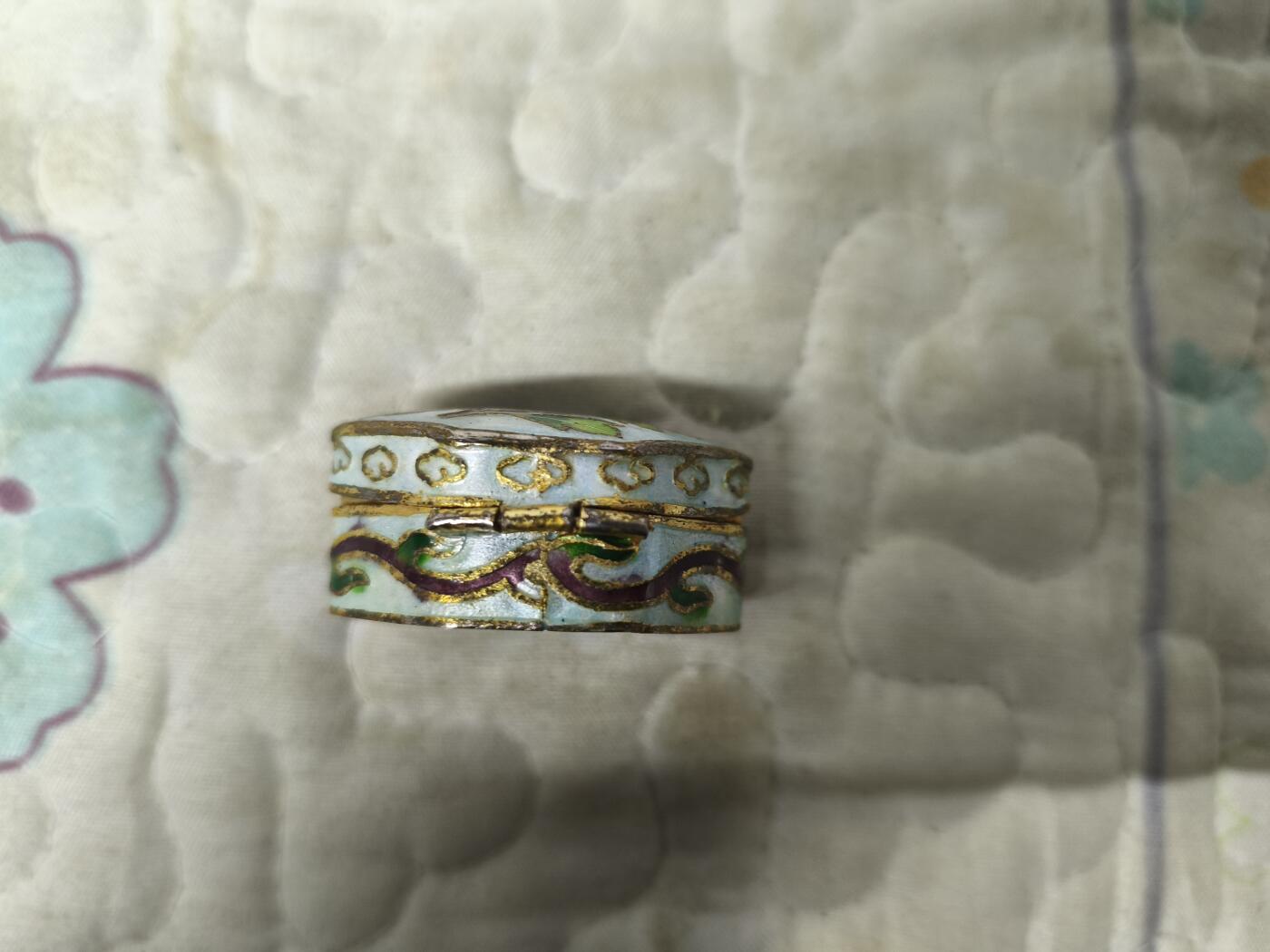 海外回流精品拍卖 3.28 日本回流创汇时期景泰蓝小盒