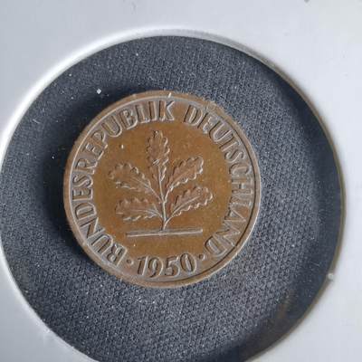 沼泽如烟--第1033场 - 德国1950年1芬尼