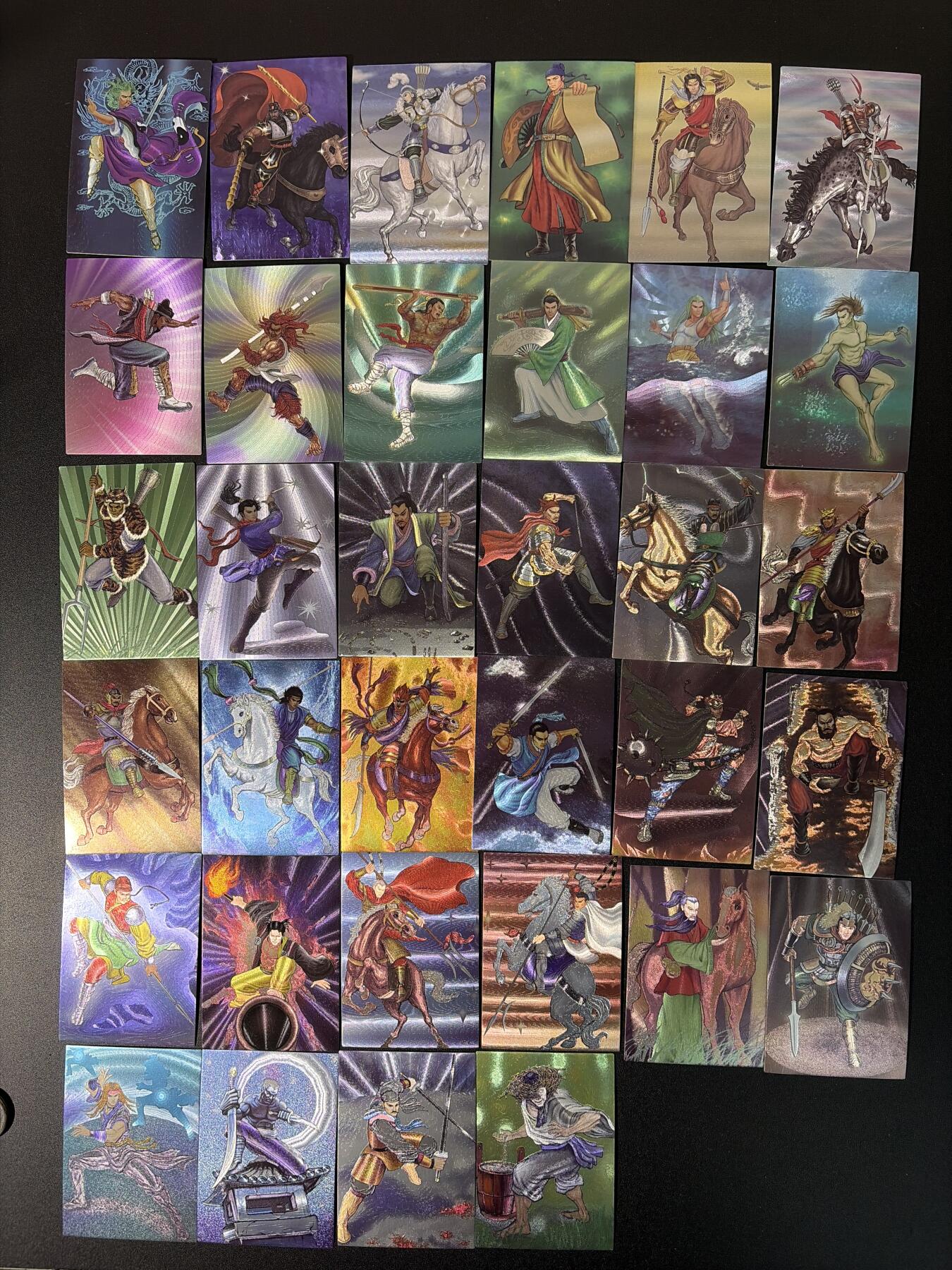 NO.28 好又多金牌大场，每周一站式配齐，方便凑单！（周6晚9点截拍，卖家送拍0抽成！） 大圣卡通 水浒特典卡 粗闪34张