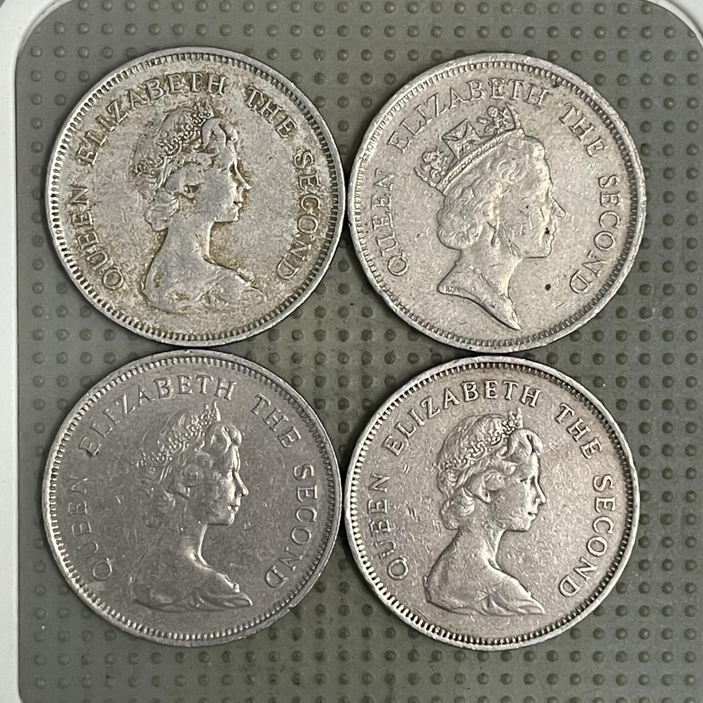 2026年第37场各国散币拍卖（总第187场） 香港1元4枚