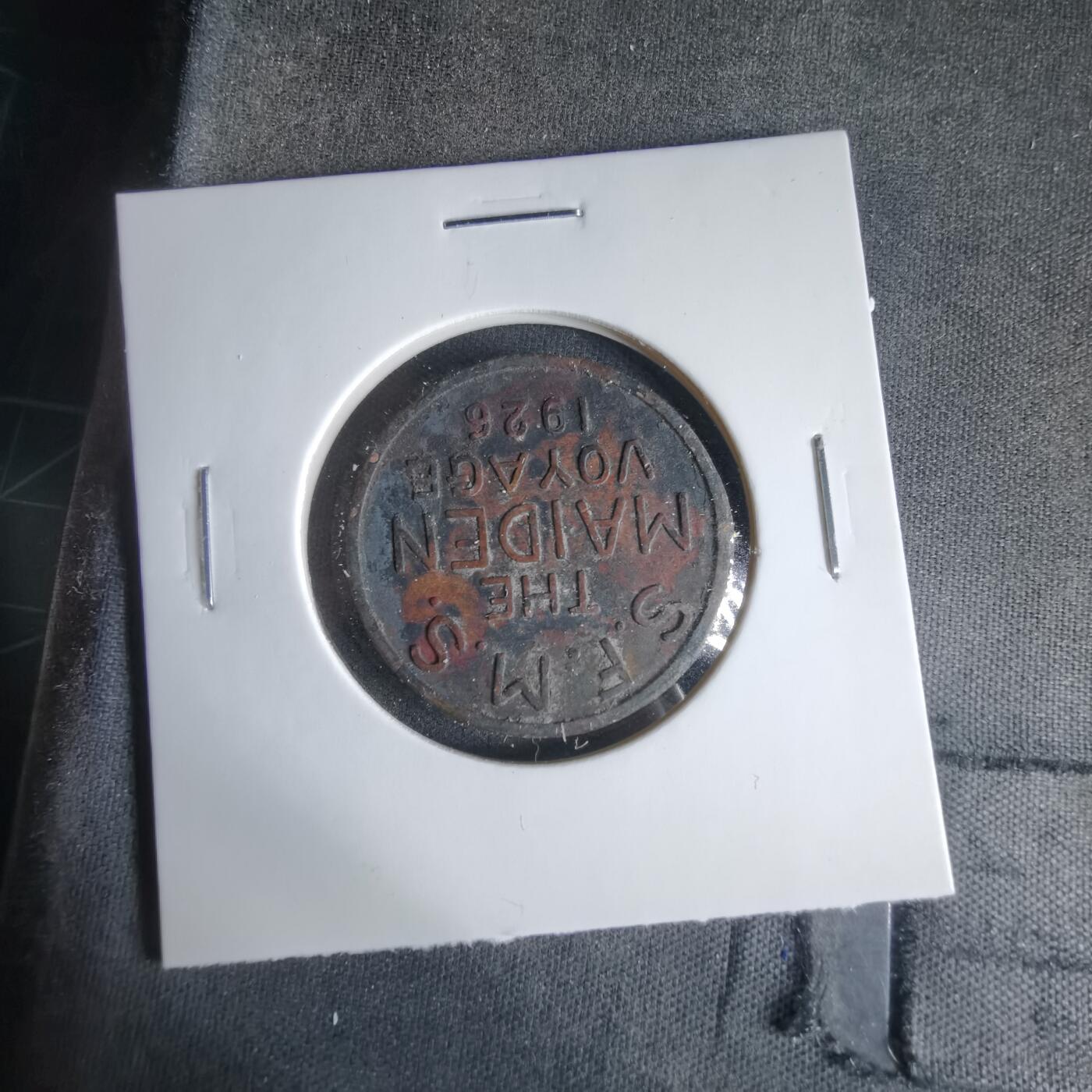 沼泽如烟--第1033场 1926年首次航行纪念章