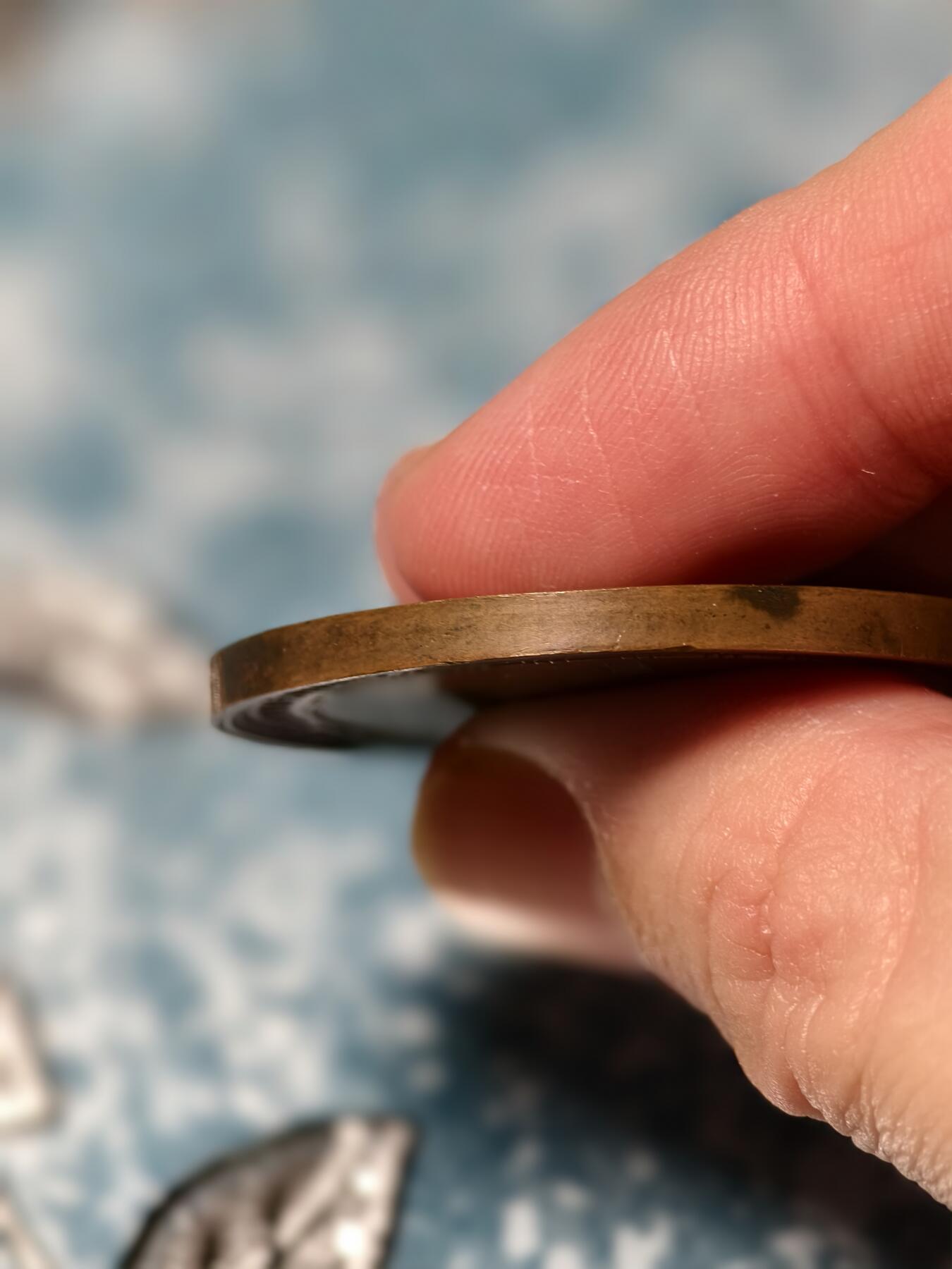 抚柳草堂-第十八期章牌钱币  奖章勋章限时免佣 满百包邮 放漏专场 1838法国精确医学之父纪念铜章 高浮雕细节清晰 早期光边原铸 浮雕精美 直径40.8mm 35g铜质 巧克力包浆状态非常好