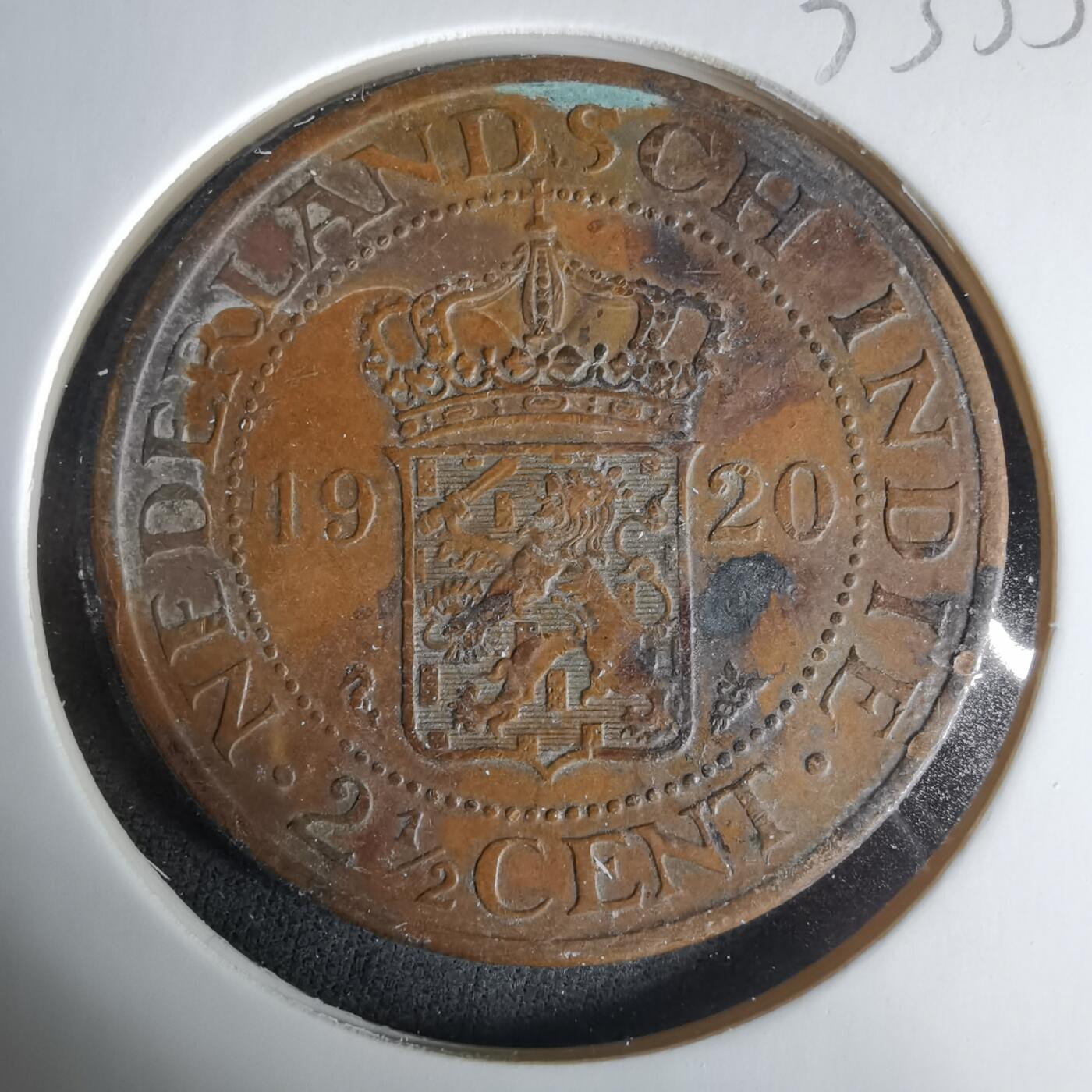 沼泽如烟--第1033场 荷属东印度1920年2.5分