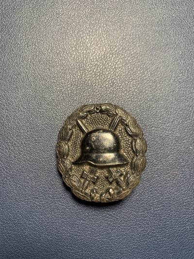 欢度清明，直接出价就行，这场不读秒到点直接结拍。 - 一战德国黑战伤证章打标帝德专利局drgm标版