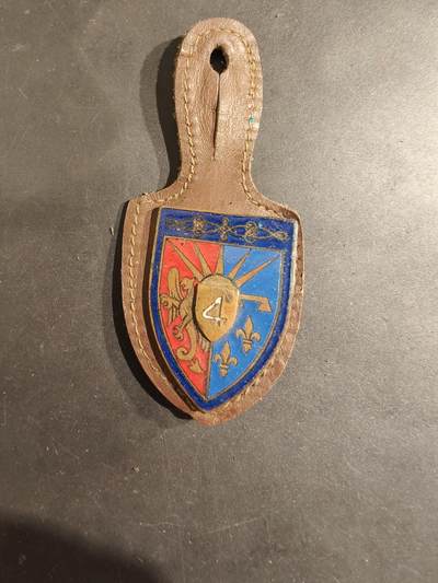 老王徽章第188期 - 法国陆军第4骠骑兵团证章