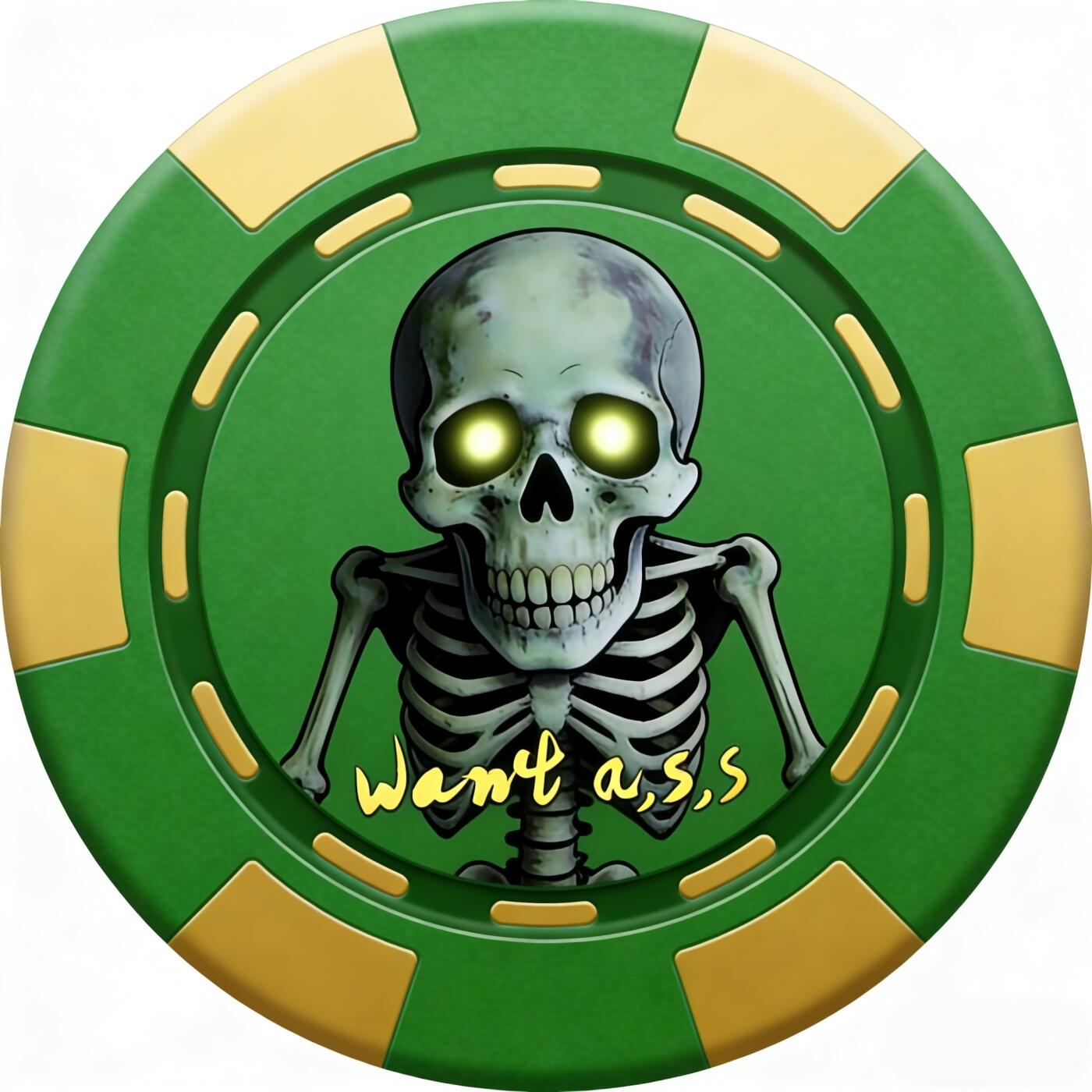 CSIS-GREAT评级精品钱币拍卖第三百四十五期 忘了爱摇滚乐团2026年灵异筹码系列首枚马来西亚云顶高原女鬼啃人头彩色陶瓷筹码币纪念章 发行量仅10枚！地下碾核乐队联名正版