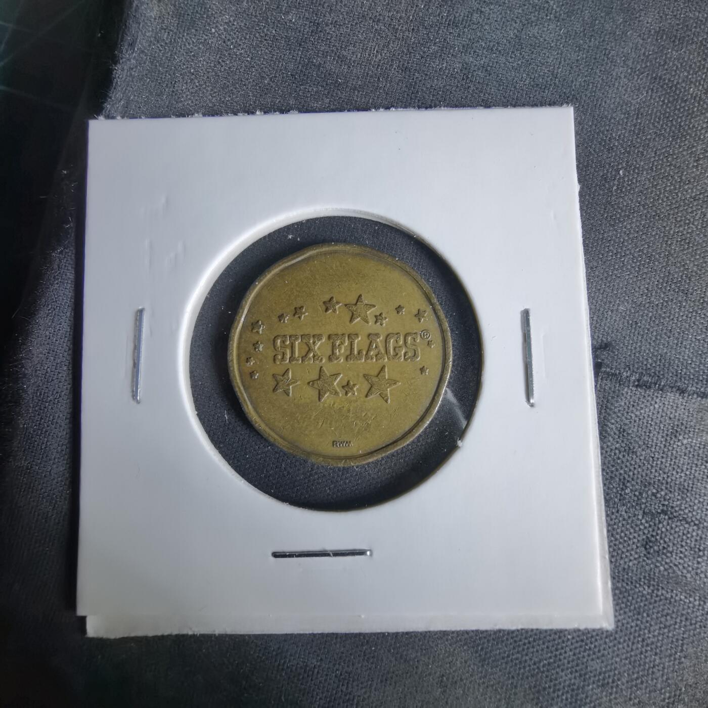 沼泽如烟--第1033场 美国六旗游乐园（Six Flags）Log Ride项目专用游戏代币