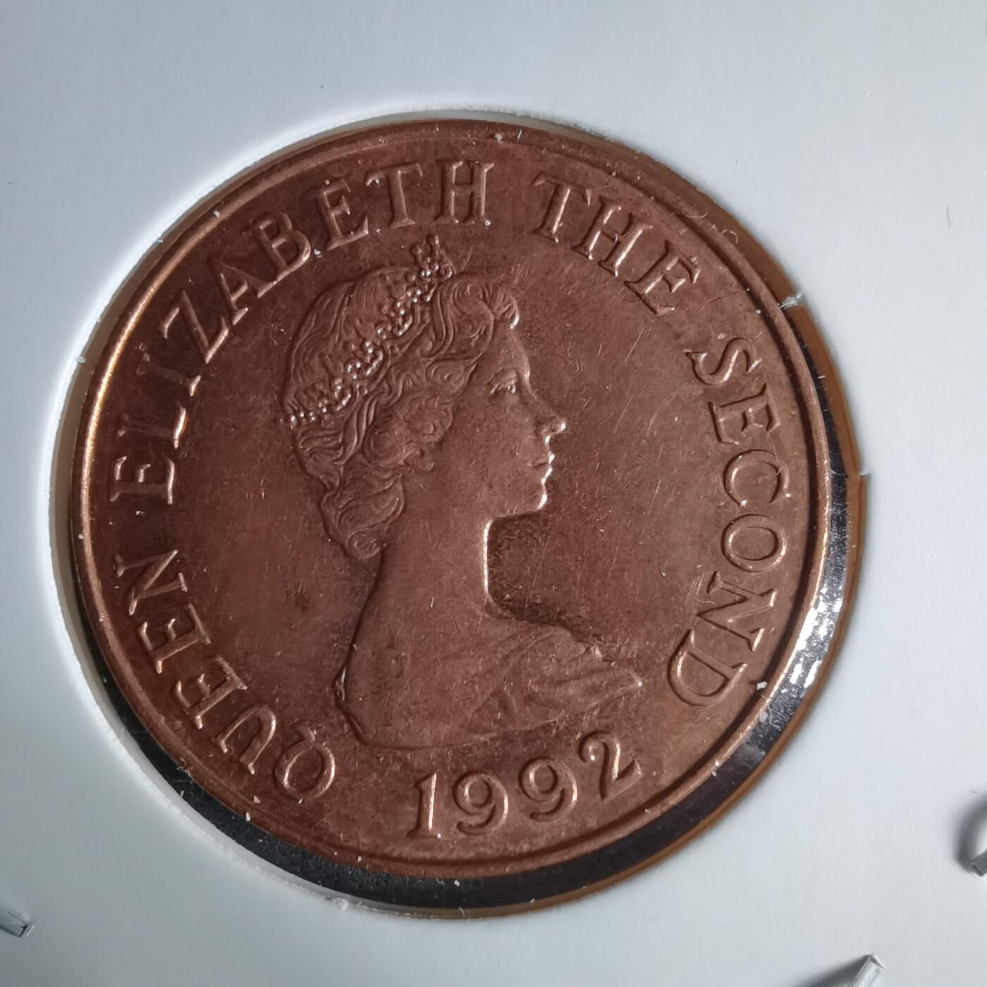 沼泽如烟--第1029场 泽西1992年2便士