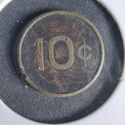 沼泽如烟--第1033场 - 美国海员服务社（US Seamen's Service）10美分内部代币