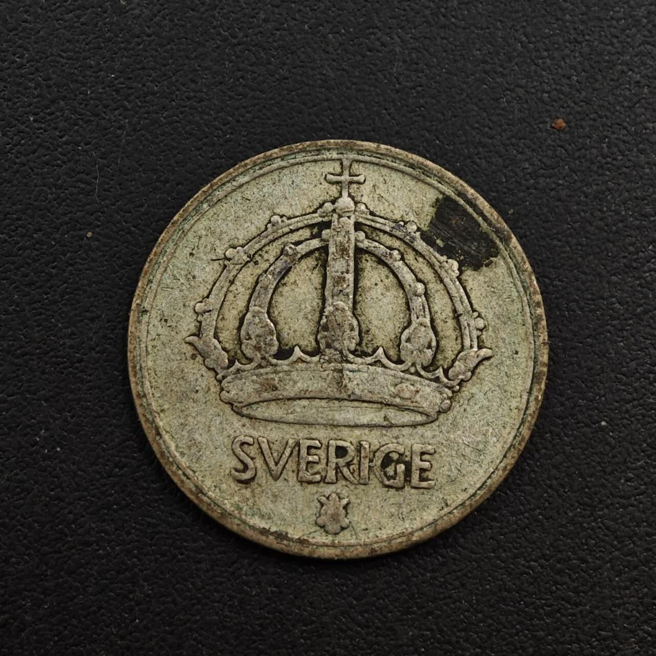 【淘币小摊】实时拍第八百八十一拍   小银币散币场    每周一统一发货 瑞典1942年10欧尔银币