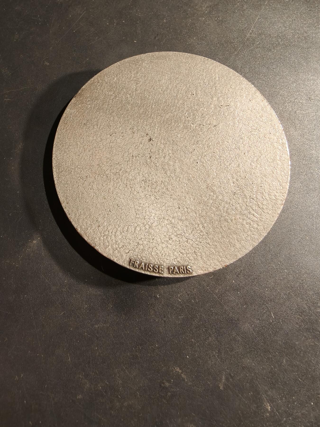 老王徽章第188期 法国陆军第6工兵团纪念章     直径70mm    重量120g