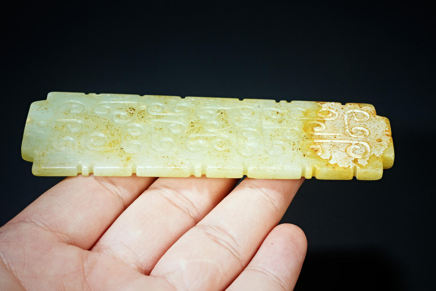 上海都达杂项专场五十八【全场包邮】  古玉玉圭93-37