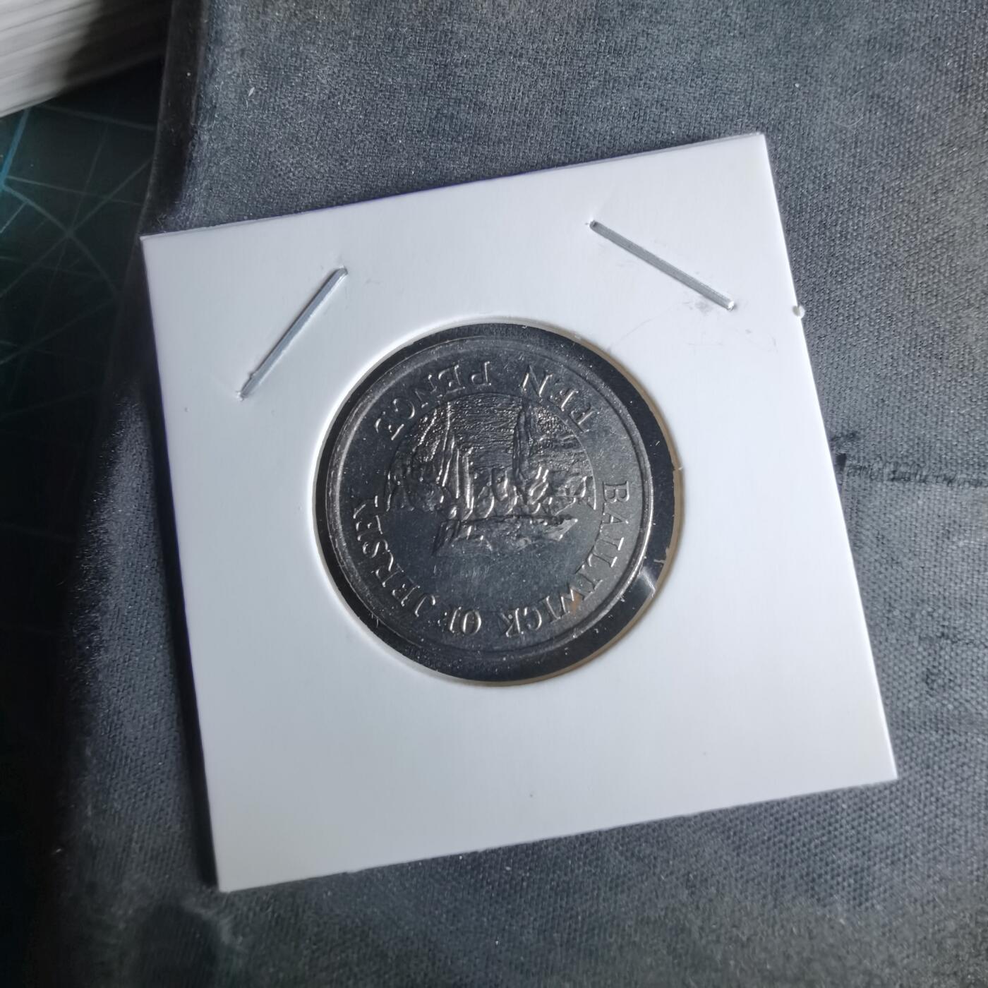 沼泽如烟--第1029场 泽西1992年10便士