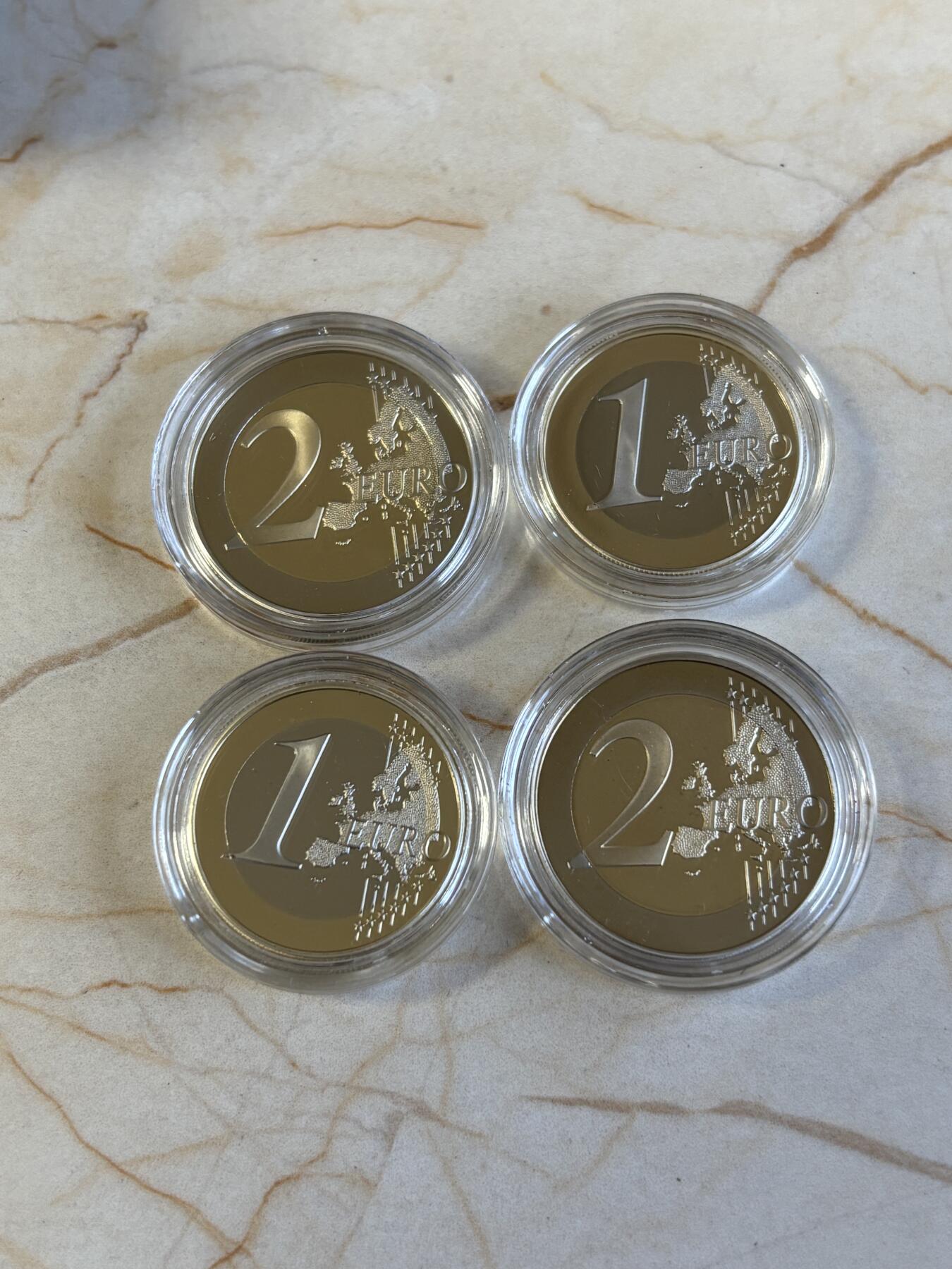 第195期拍卖 法国2021和2022年20周年和轮值主席国精制套币