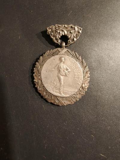 老王徽章第188期 - 法国银级卫生部互助会奖章   无绶带