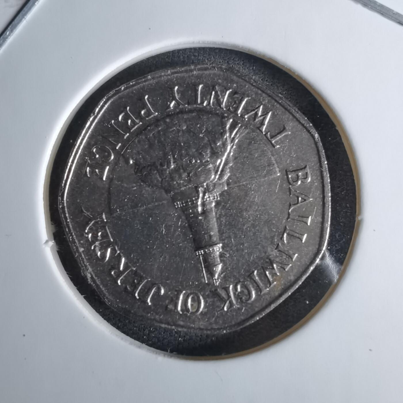 沼泽如烟--第1029场 泽西1996年20便士