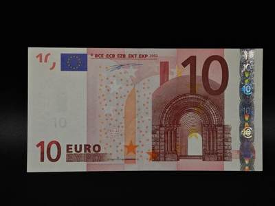  【淘币小摊】限时拍第八百八十二拍   纸币场    每周一统一发货 - 10欧元纸币【有折】