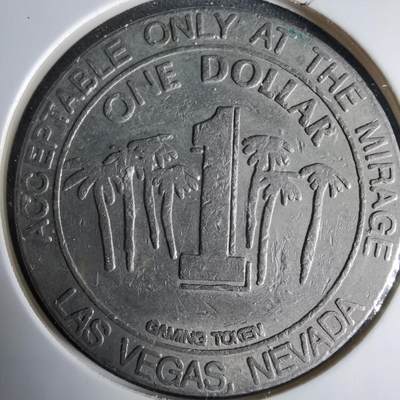 沼泽如烟--第1033场 - 拉斯维斯加1元代币