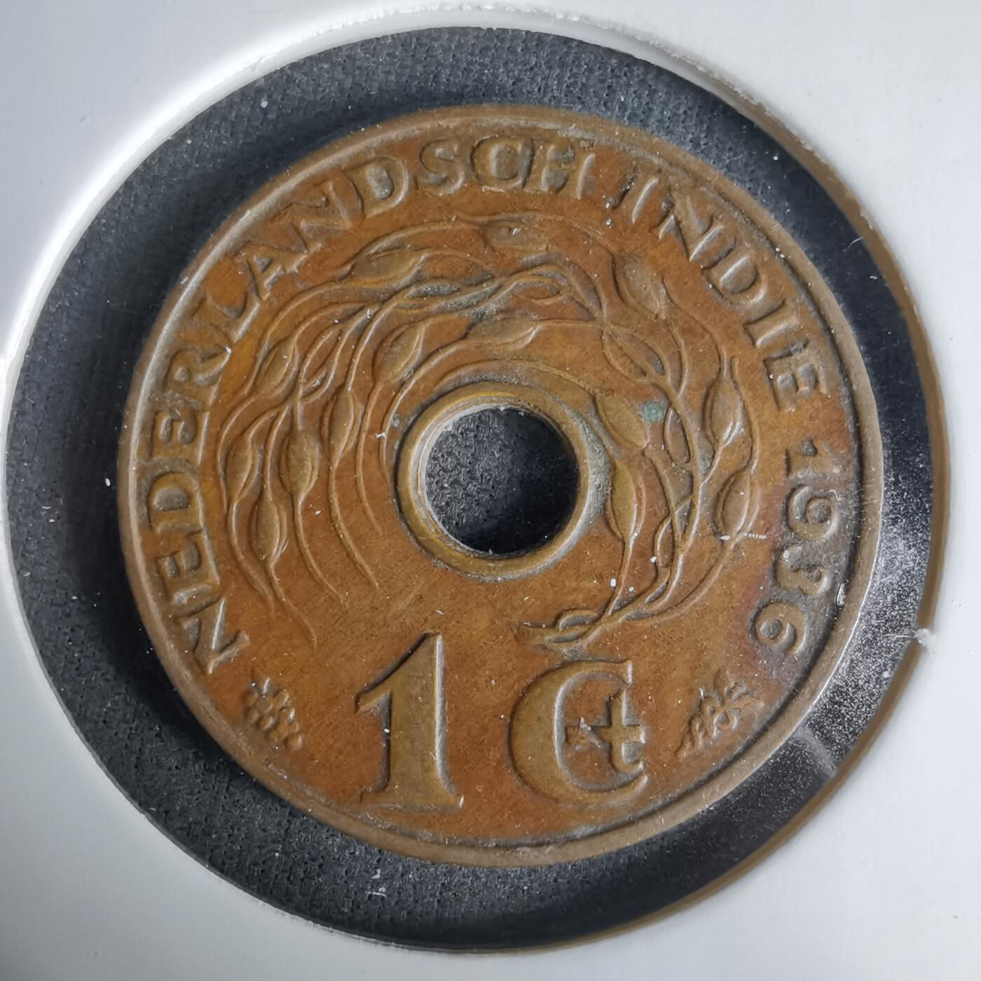 沼泽如烟--第1033场 荷属东印度1936年一分