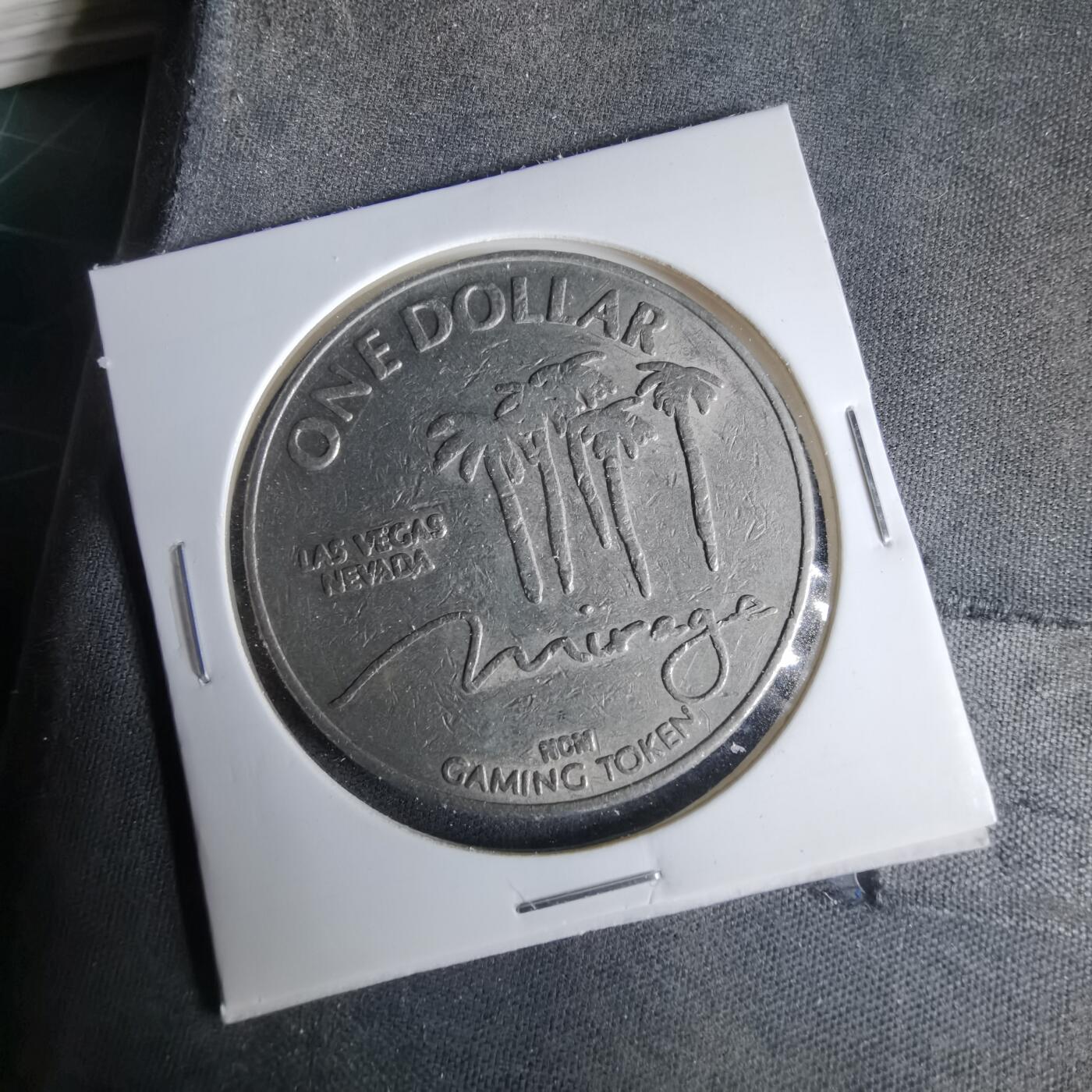 沼泽如烟--第1033场 拉斯维斯加1元代币