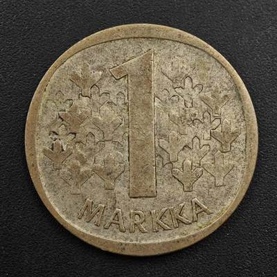 【淘币小摊】实时拍第八百八十一拍   小银币散币场    每周一统一发货 - 芬兰1967年1马克银币