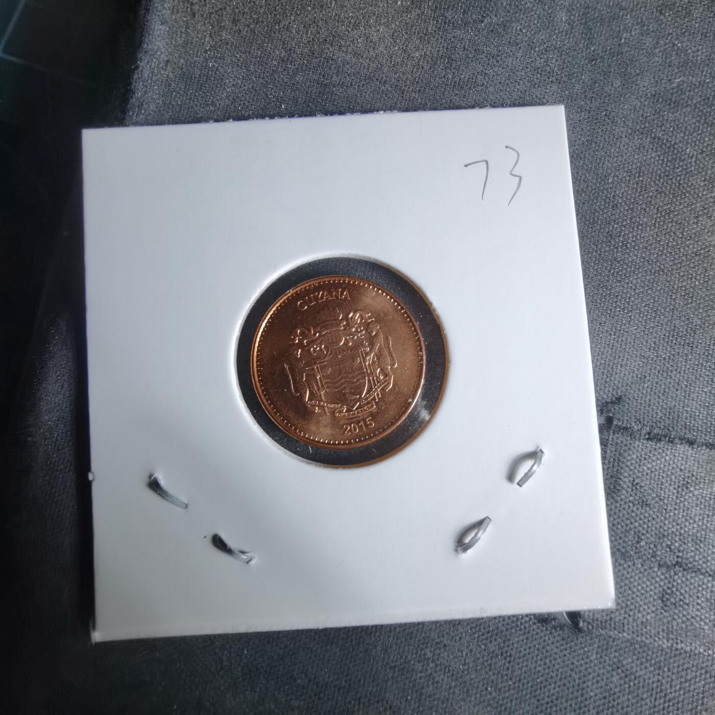 沼泽如烟--第1029场 圭亚那2015年一元