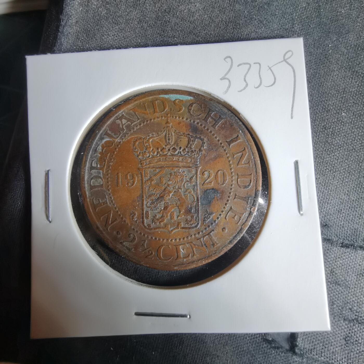 沼泽如烟--第1033场 荷属东印度1920年2.5分