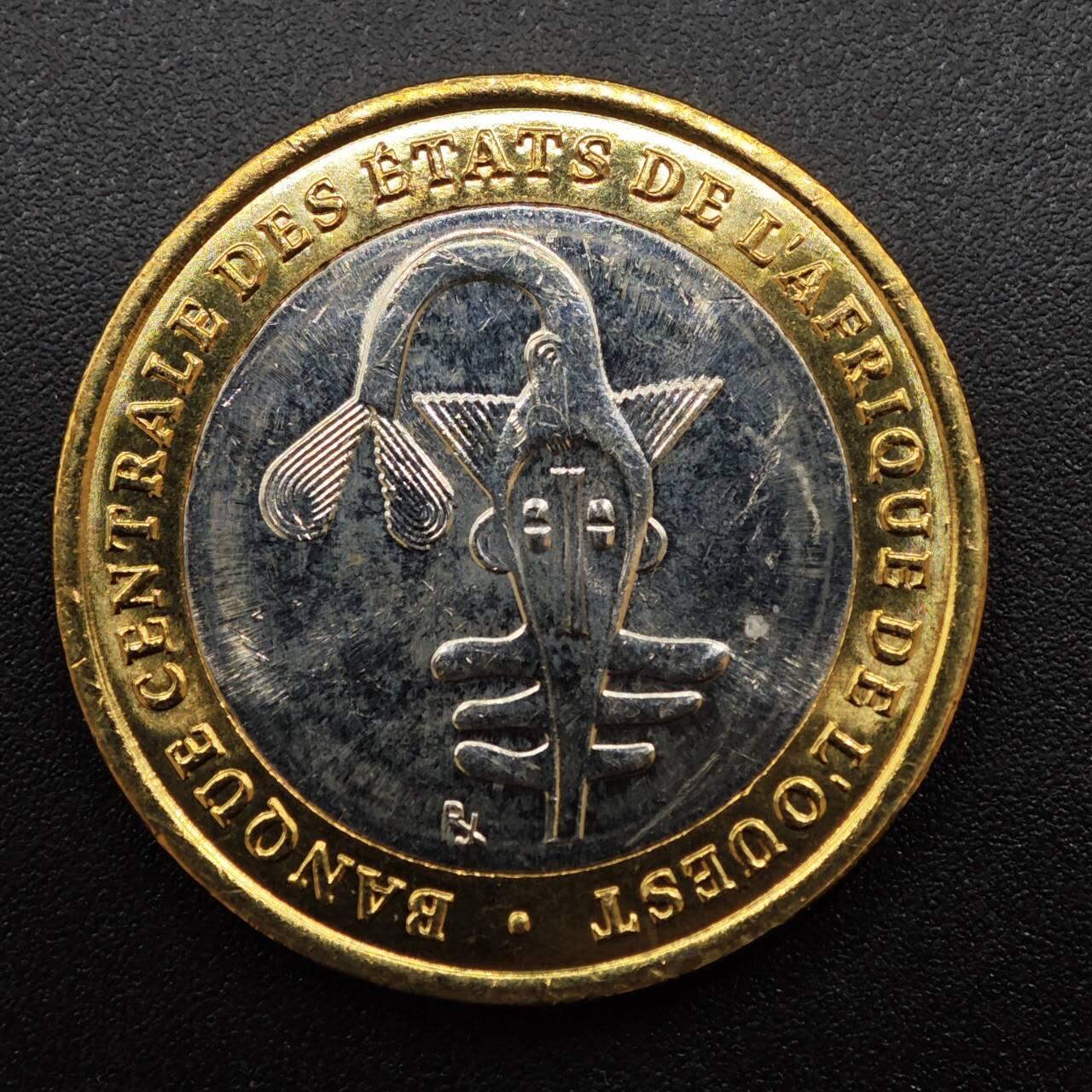 【淘币小摊】实时拍第八百八十一拍   小银币散币场    每周一统一发货 西非2004年500法郎双色币