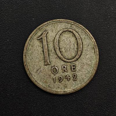 【淘币小摊】实时拍第八百八十一拍   小银币散币场    每周一统一发货 - 瑞典1942年10欧尔银币