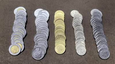 北京马甸外国币专卖第149期，外国币专场，陆续上拍，欢迎关注 - 意大利小套20套，5枚4种，共100枚