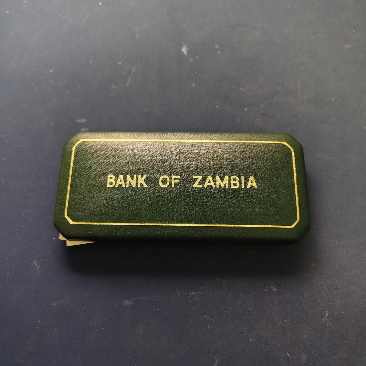 【全场包邮】纯粹捡漏拍515场 【少见】赞比亚1964年独立首版精制套币-量5000-原盒