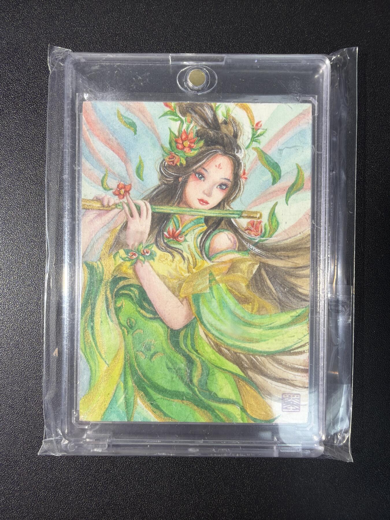 NO.28 好又多金牌大场，每周一站式配齐，方便凑单！（周6晚9点截拍，卖家送拍0抽成！） 【1/1手绘卡】画师火火 玉笛谁家听落梅