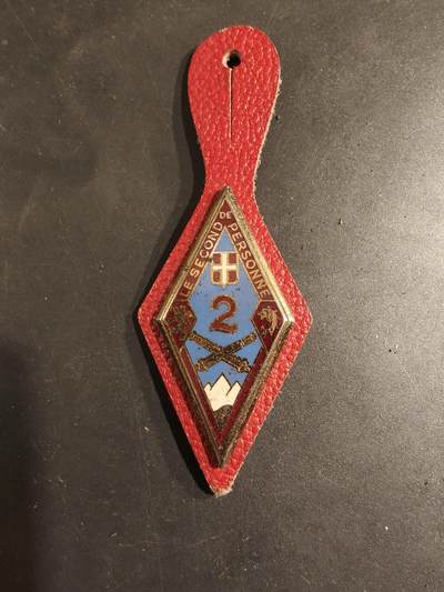 老王徽章第188期 - 法国陆军第2炮兵团证章