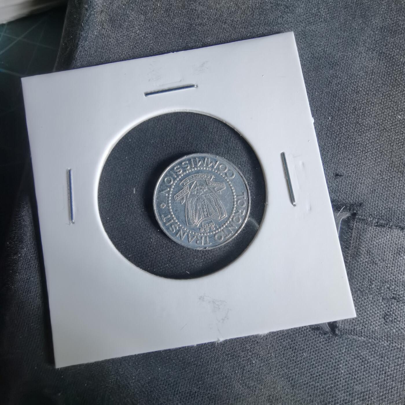 沼泽如烟--第1033场 加拿大多伦多交通委员会（TTC）地铁/公交代用币（Toronto Transit Commission Token）