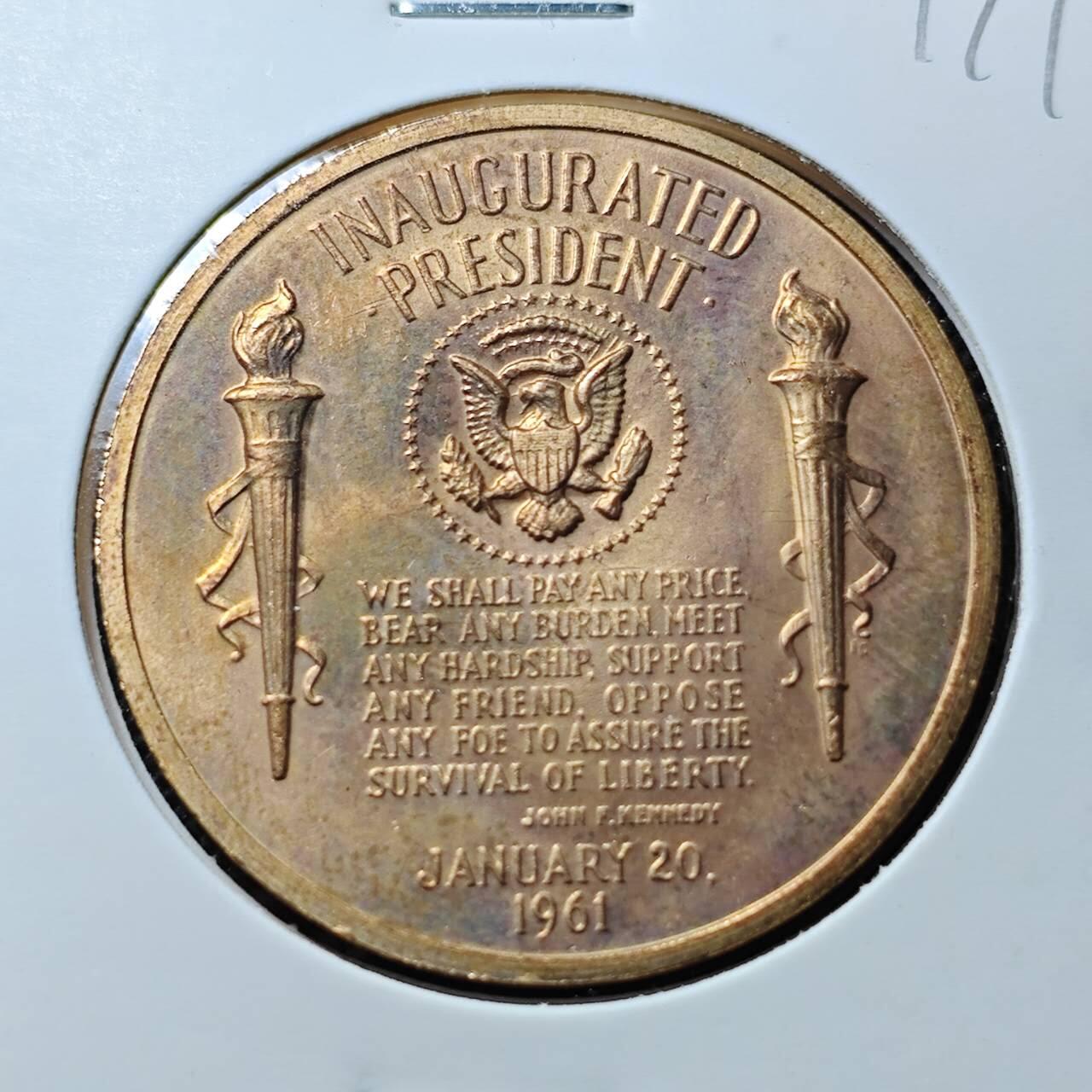 KK钱币收藏小铺   套币专场 2月预留时间 周末发货  美国总统纪念章