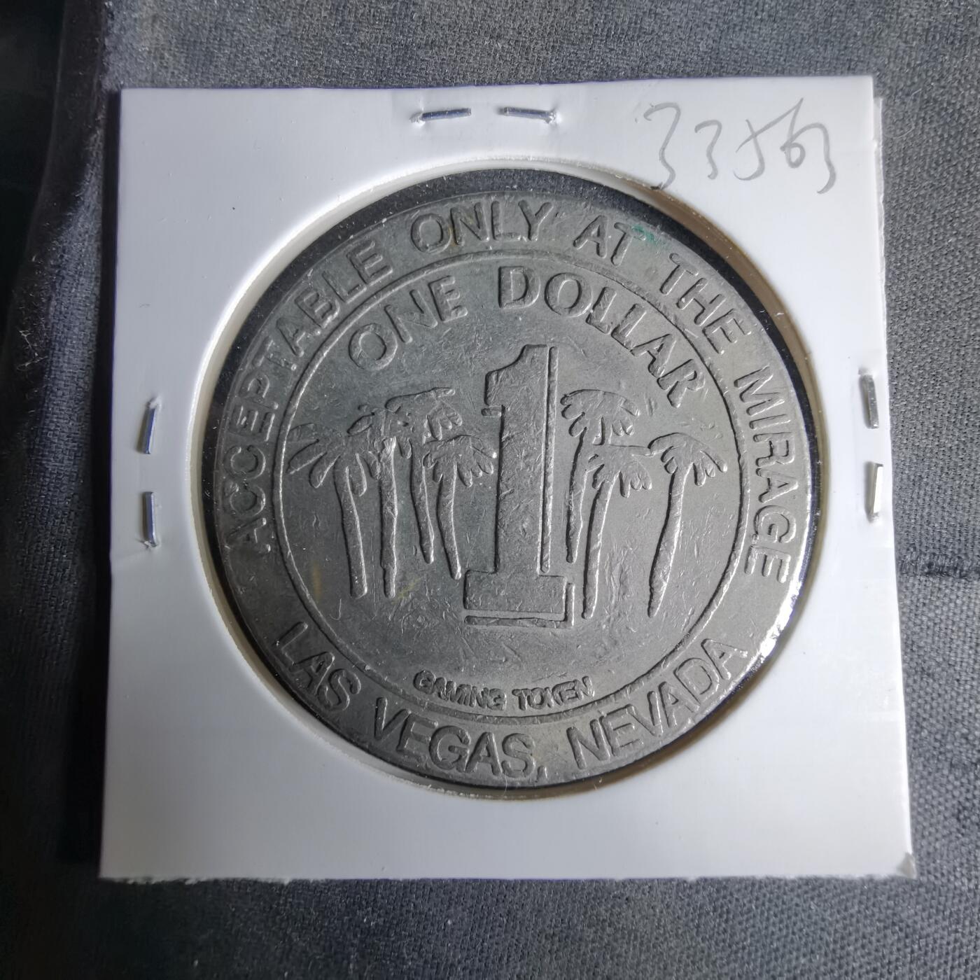 沼泽如烟--第1033场 拉斯维斯加1元代币