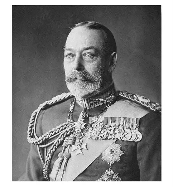 英国1927年 乔治五世出访加拿大高浮雕精制铜章 26MM