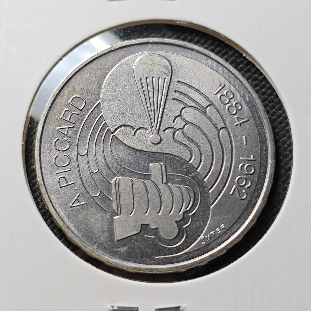 KK钱币收藏小铺   套币专场 2月预留时间 周末发货  1984瑞士5法郎纪念币 少见主题