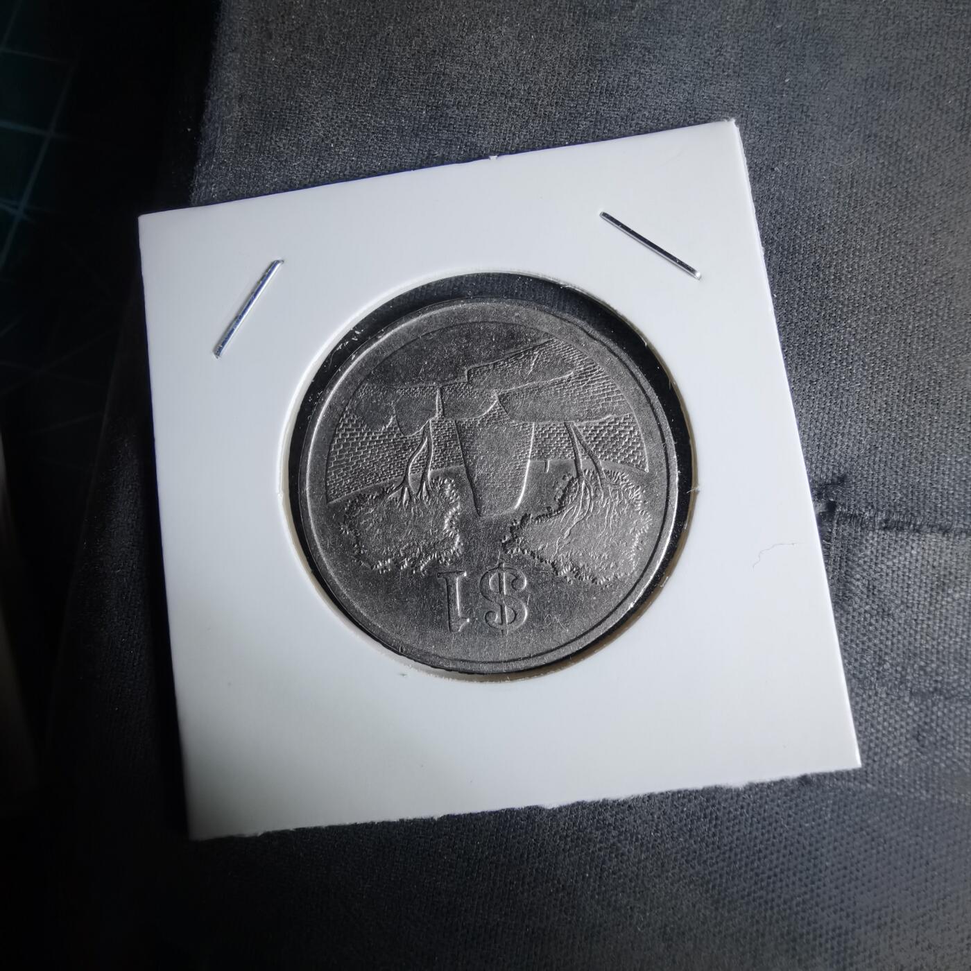 沼泽如烟--第1029场 津巴布韦1980年一元